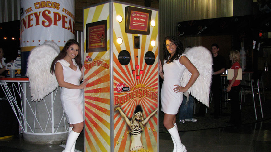 Britney Spears Video Booth
