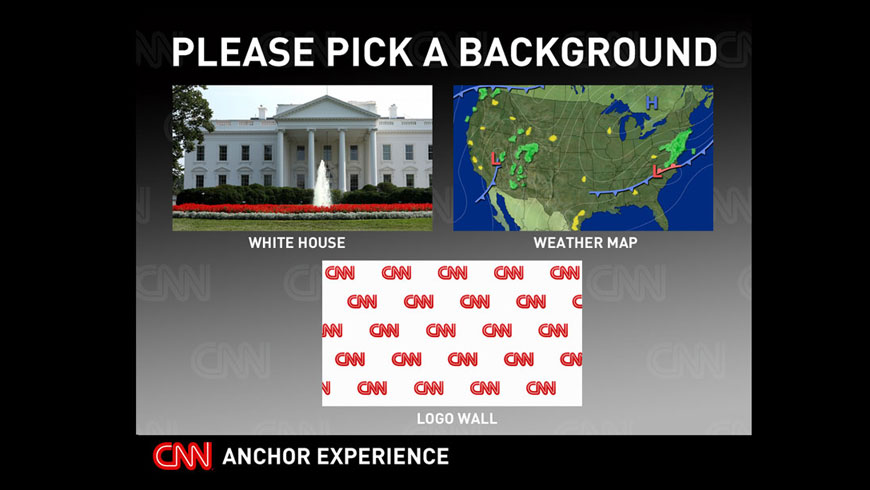 CNN Anchor Experience