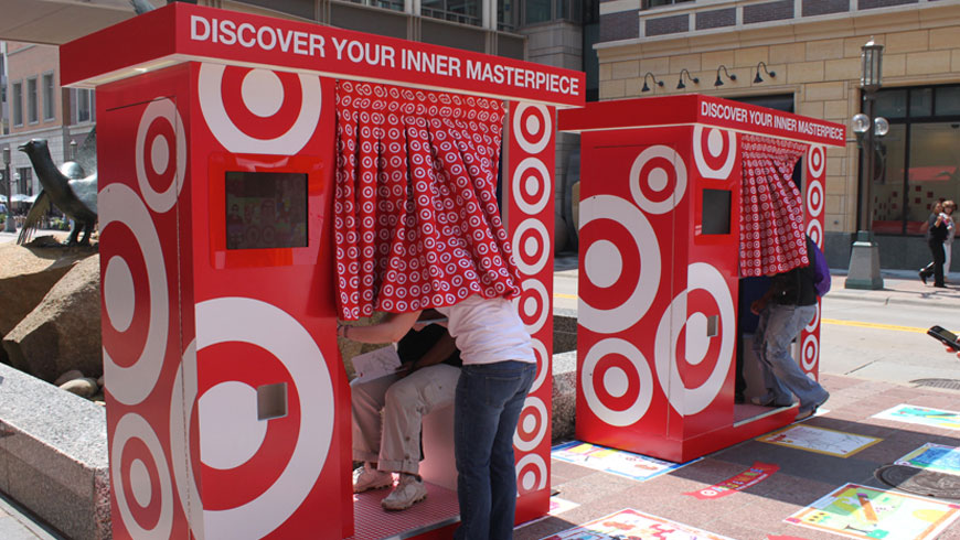 Target Bullseye Booth